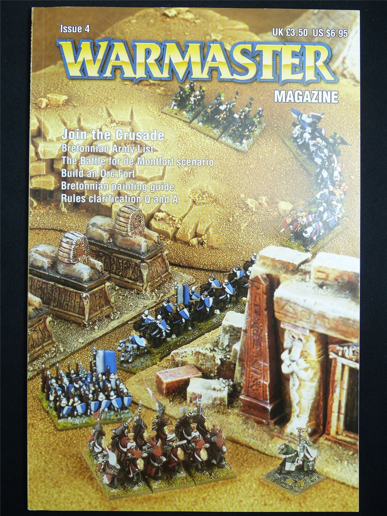 Warmaster #4 Join the Crusade - Games Workshop Magazine #1NG