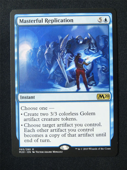 Masterful Replication - M20 - Mtg Card #5DP