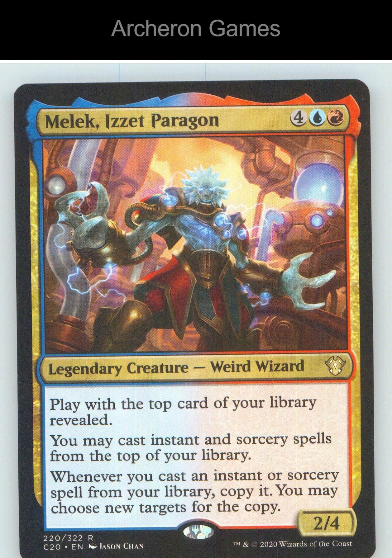 Melek, Izzet Paragon C20 220 R MTG Card NM/EX+