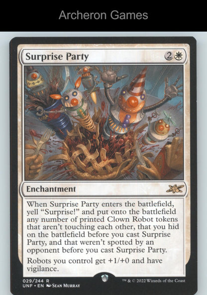 Surprise Party 29 R MTG Card Unfinity