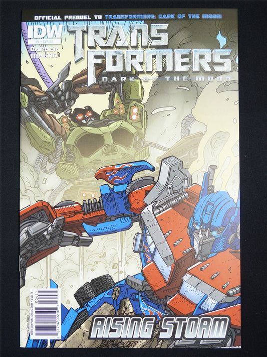 TRANSFORMERS Dark of the Moon #4 - IDW Comic #62Z