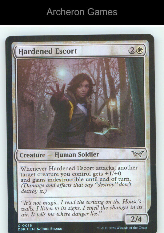 Hardened Escort DSK 16 C MTG Card NM/EX+ Foil