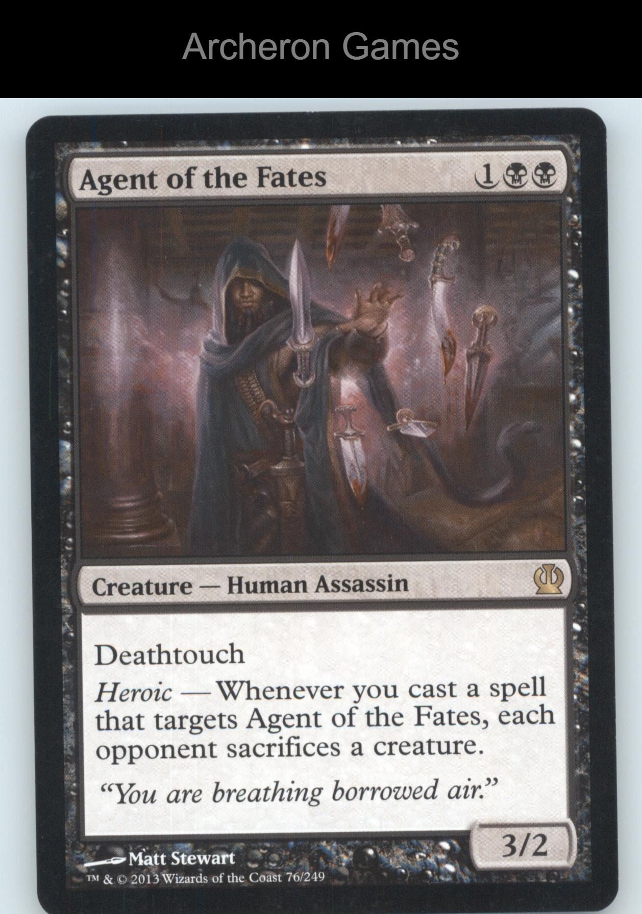 Agent of the Fates 76 R MTG Card Theros