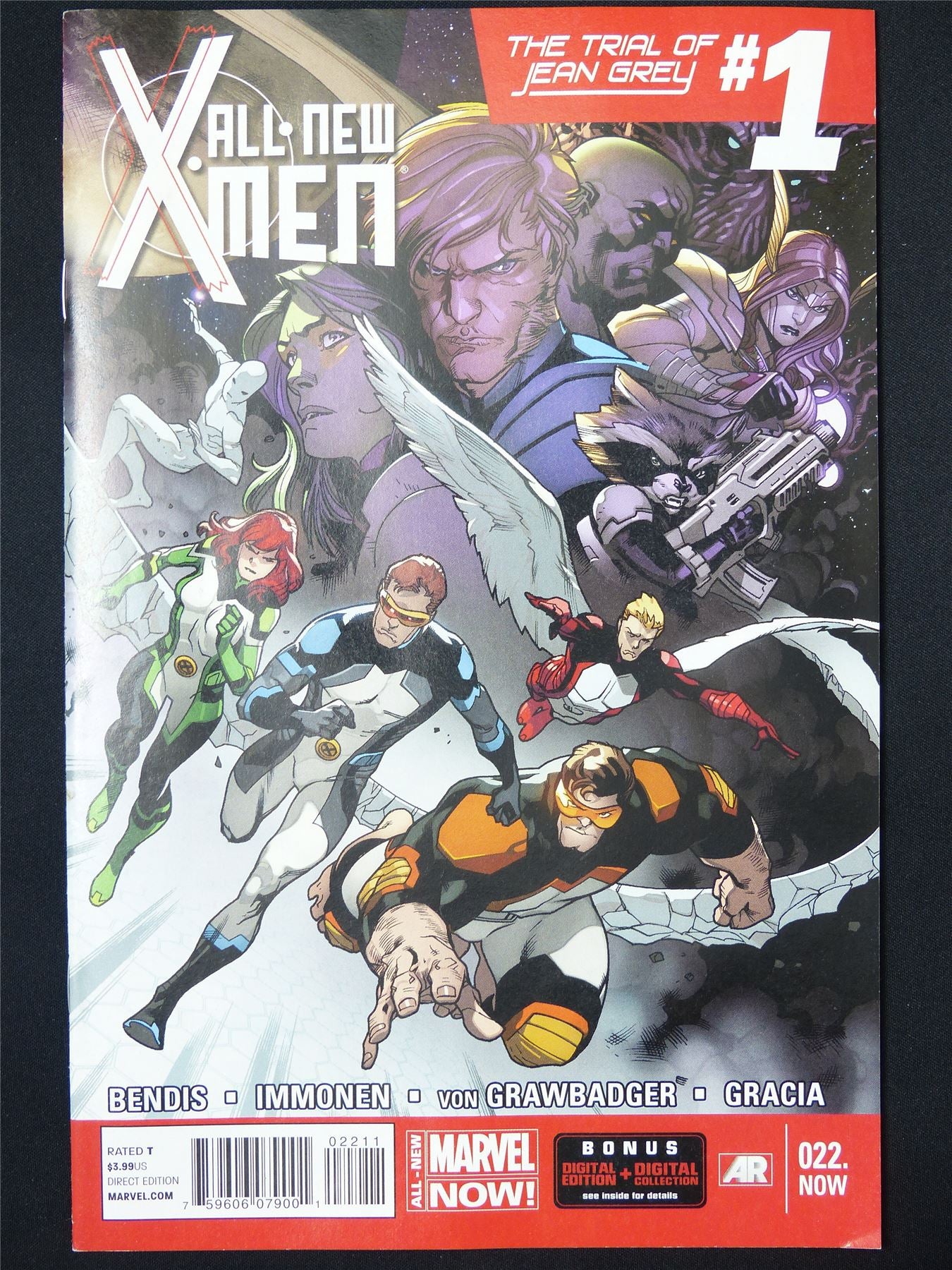 All-New X-MEN #22.Now - B&B Marvel Comic #QT