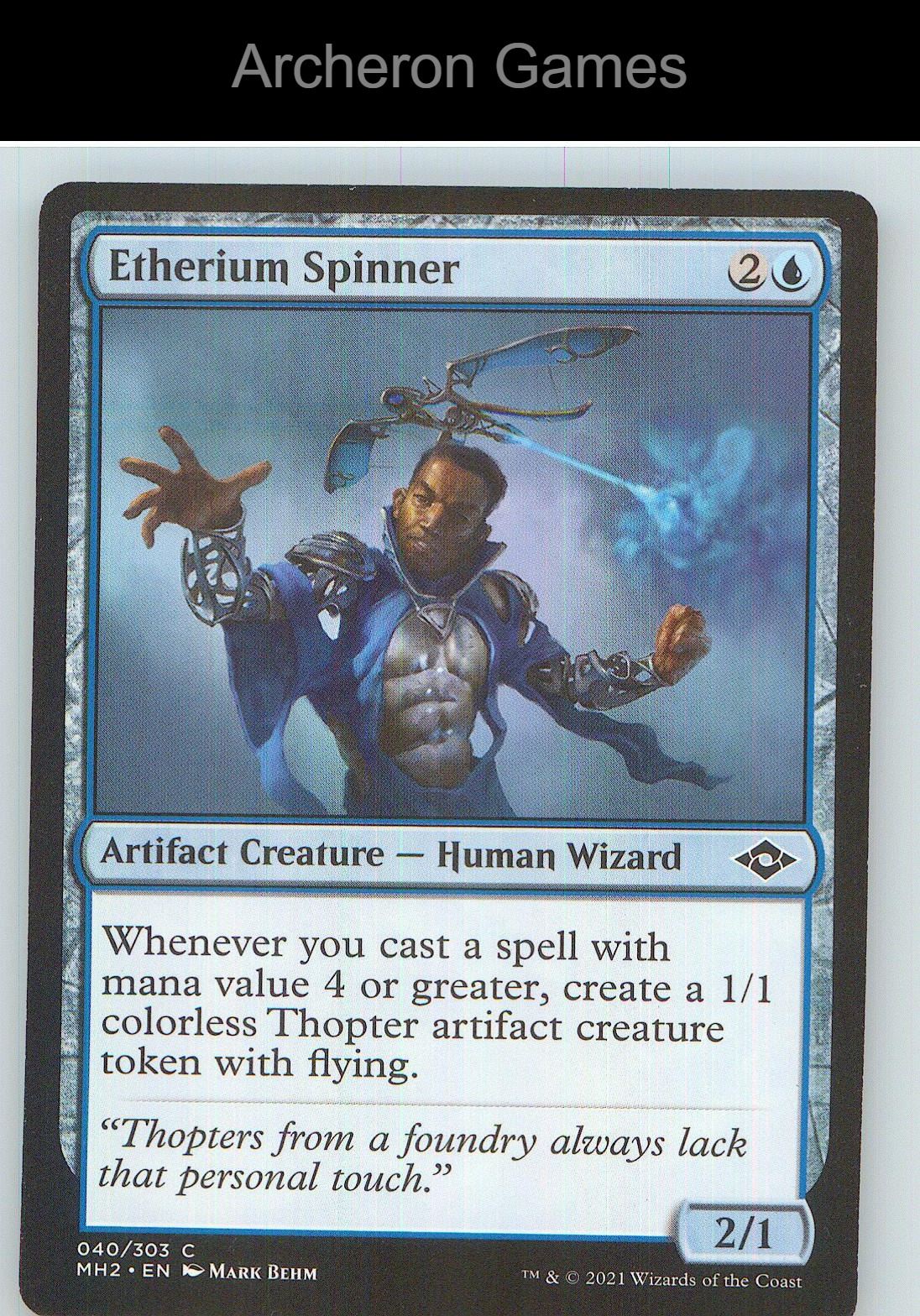 Etherium Spinner MH2 40 C MTG Card NM/EX+