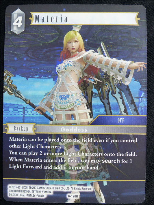 Materia 6-128H - Final Fantasy Card #4TB