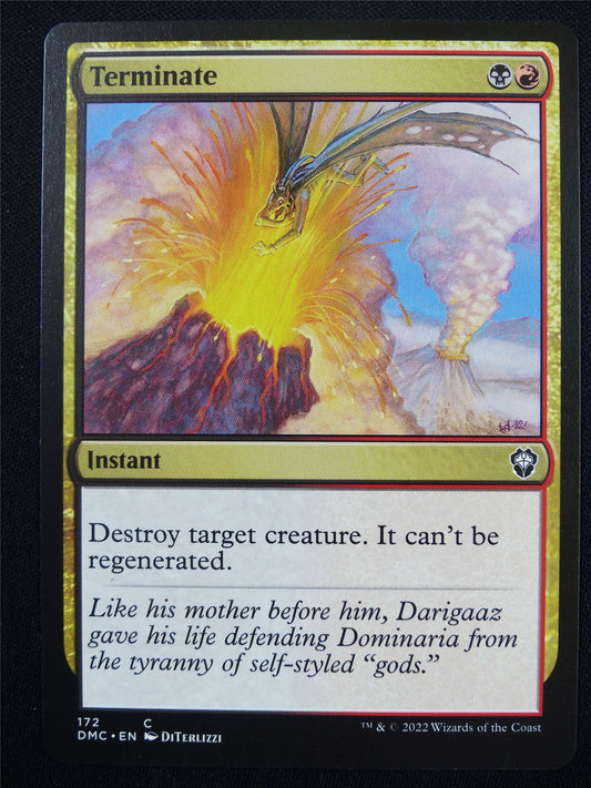 Terminate - DMC - Mtg Card #2GP