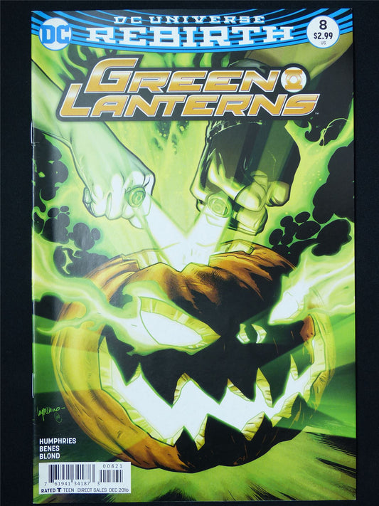 GREEN Lanterns #8 Rebirth - DC Comic #1E9