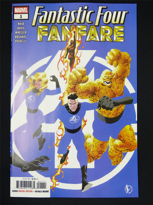 FANTASTIC Four Fanfare #1 - Jul 2025 Marvel Comic #6X