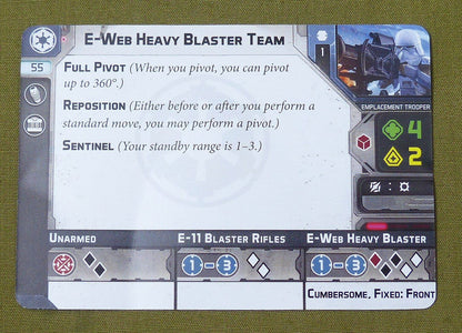 E-Web Heavy Blaster Team - Galactic Empire - Star Wars Legion #1W3