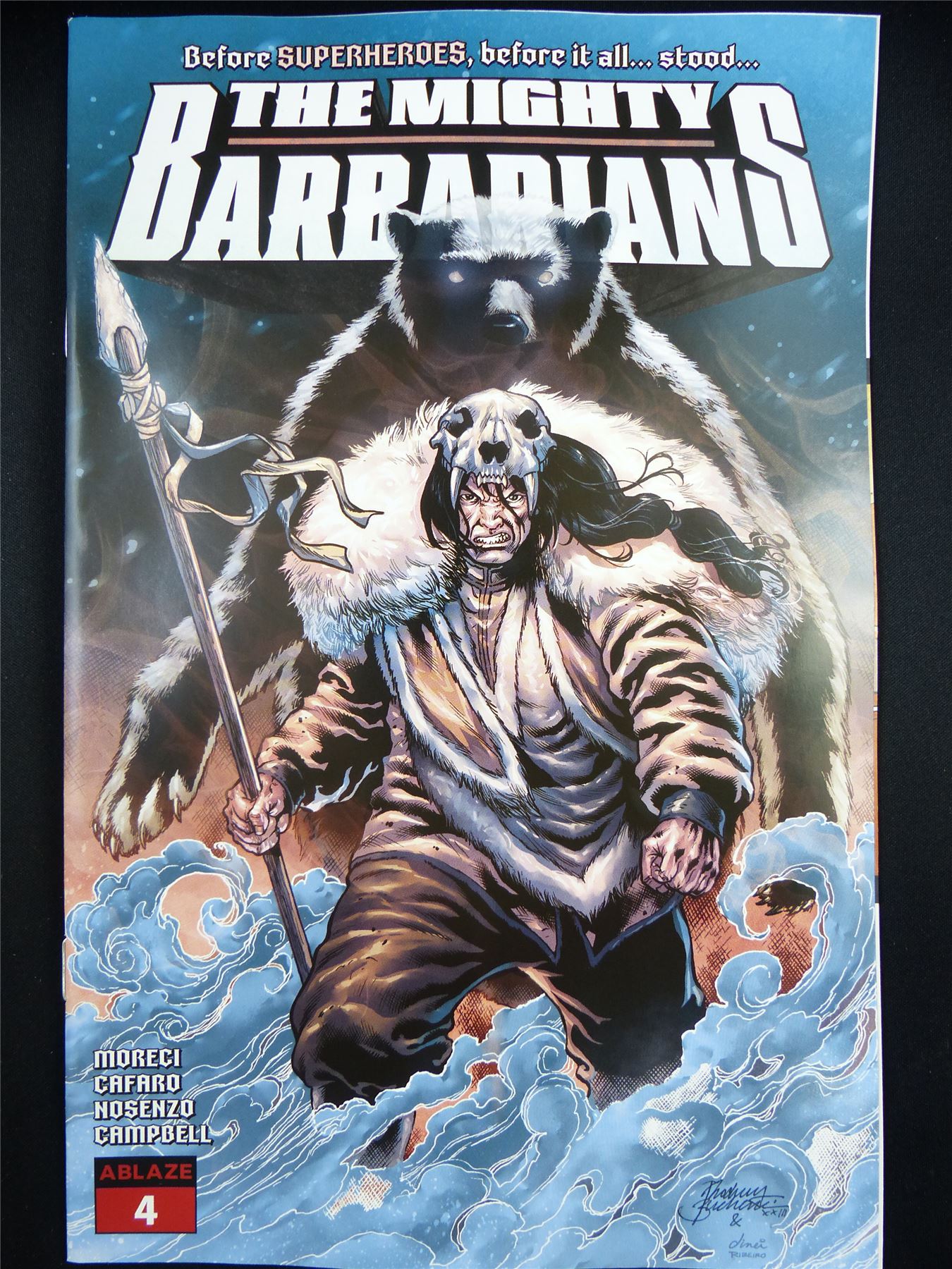 The MIGHTY Barbarians #4 Cvr B - Jul 2023 Ablaze Comic #2CT