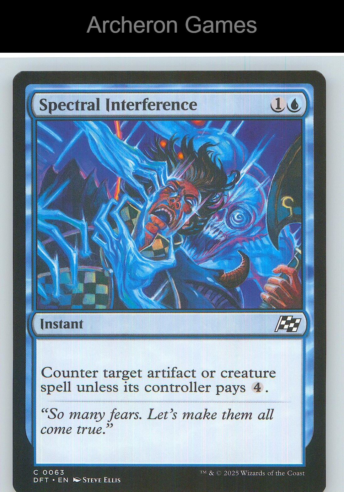 Spectral Interference DFT 63 C MTG Card NM/EX+