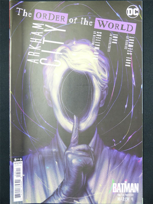 ARKHAM City: The Order of the World #5 - B&B DC Comic #7LN