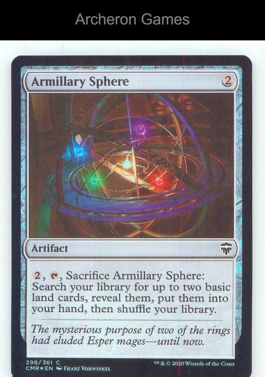 Armillary Sphere CMR 298 C MTG Card NM/EX+ Foil