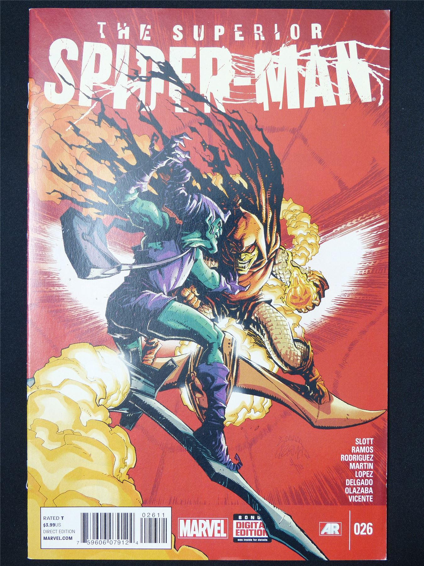 The Superior SPIDER-MAN #26 - B&B Marvel Comic #QZ