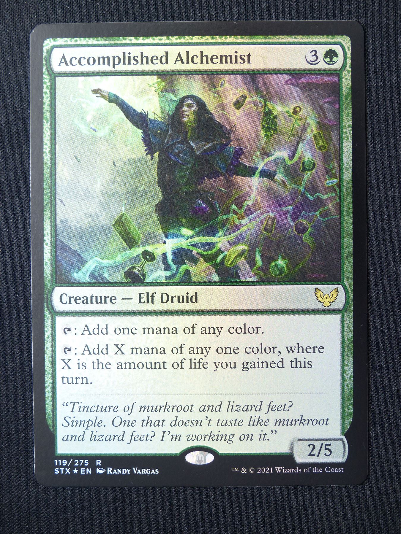 Accomplished Alchemist Foil - STX - Mtg Card #5EU