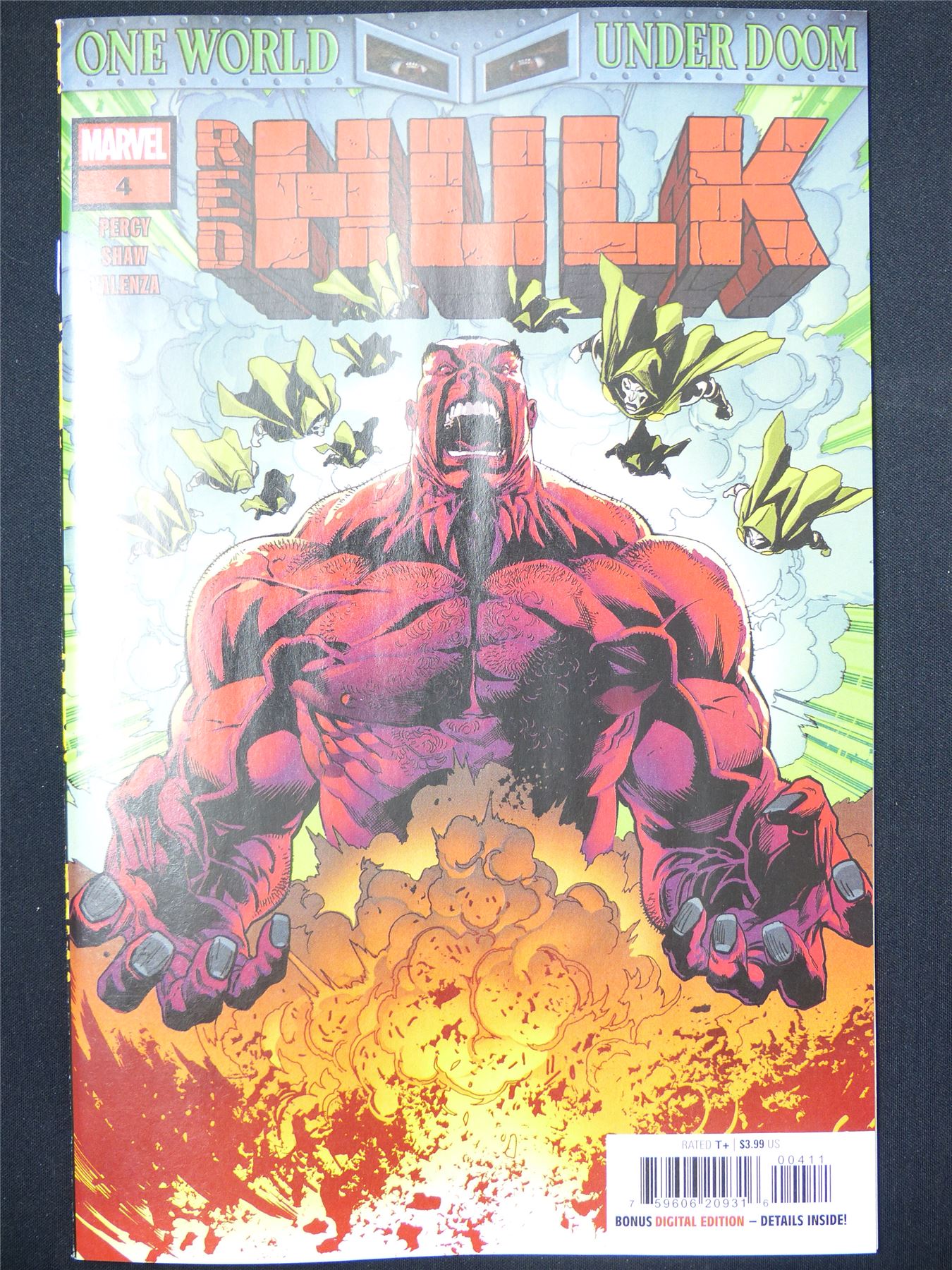Red HULK #4 - Jul 2025 Marvel Comic #DT
