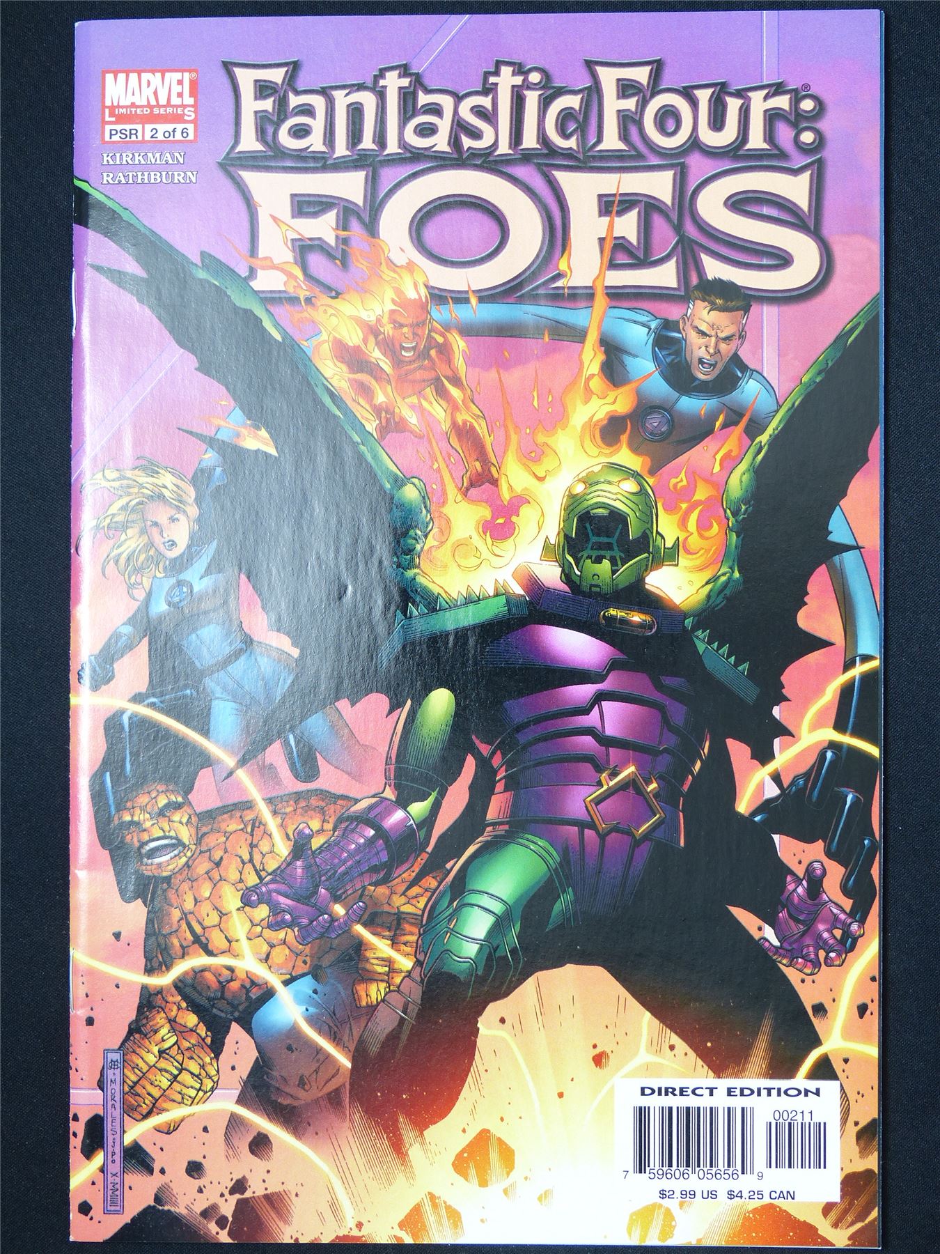 FANTASTIC Four: Foes #2 - B&B Marvel Comic #1C2