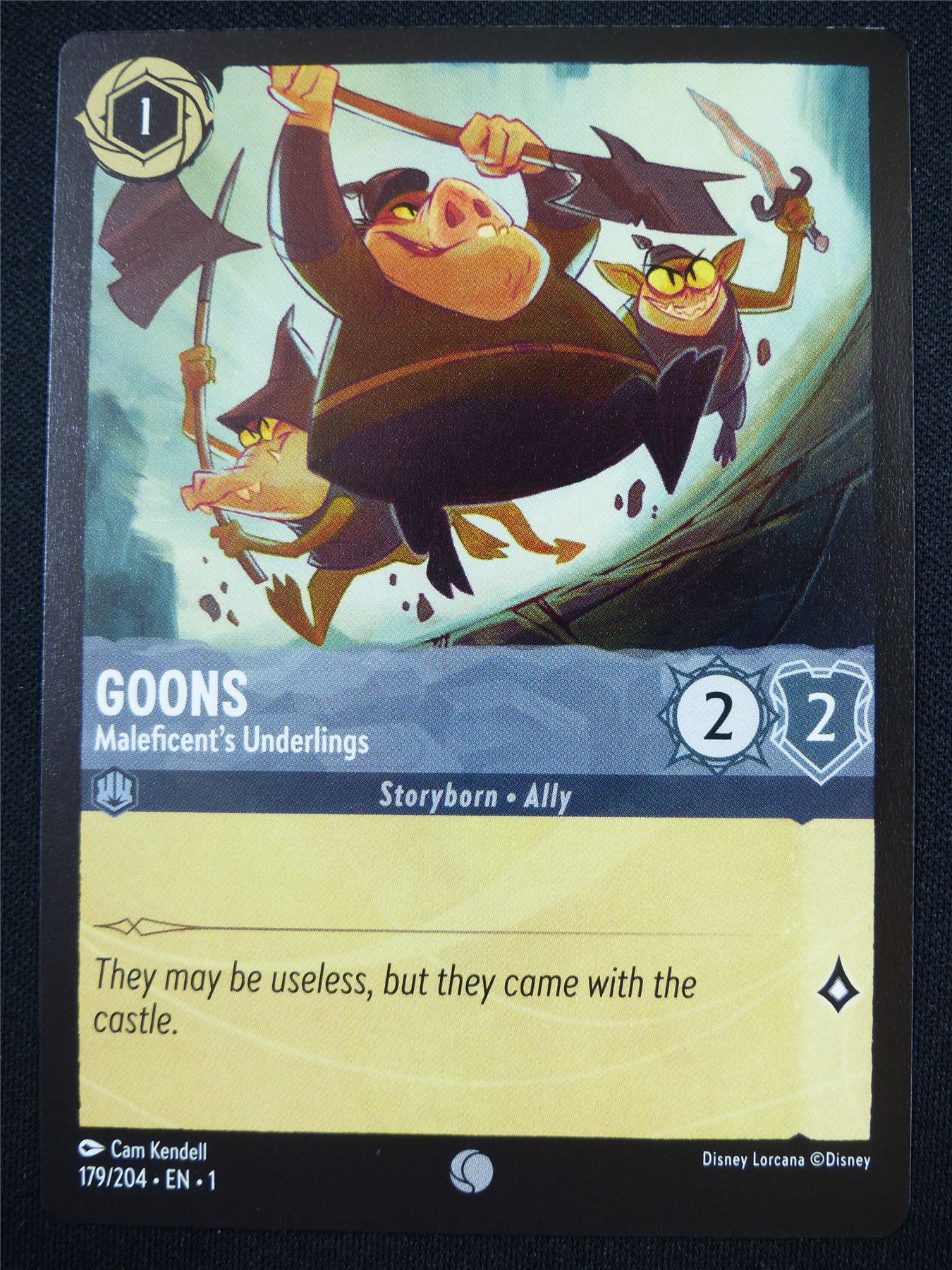 Goons Maleficent's Underlings 179/204 - Lorcana Card #4OI