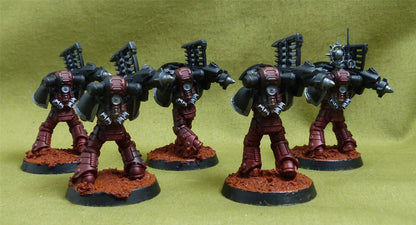 MKII Tactical Squad with upgrades set of 5 - Adepta Astartes - Warhammer HH #527