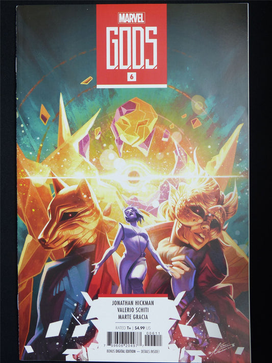 Marvel GODS #6 - Marvel Comic #3BD