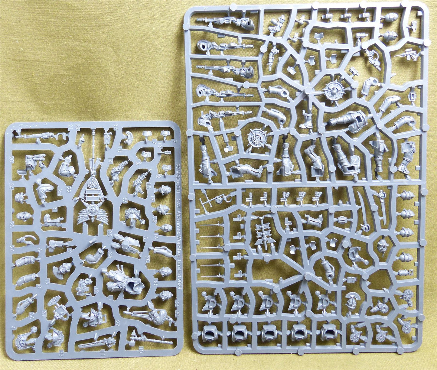 Tactical Command Section incomplete Sprue - Solar Auxilia - Warhammer Horus Heresy #2QD