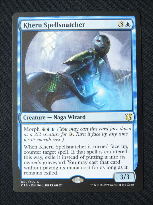 Kheru Spellsnatcher - C19 - Mtg Card #34K