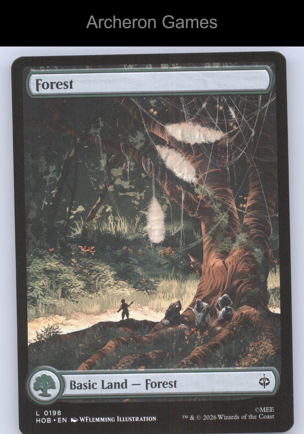 Forest (0198) HOB 198 Land MTG Card The Hobbit