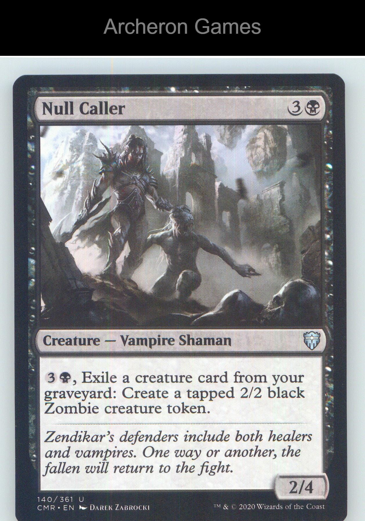 Null Caller CMR 140 UC MTG Card NM/EX+