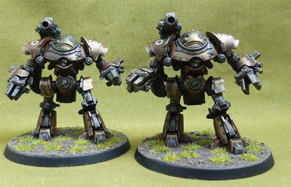 Castellax Battle-automata Maniple painted - Mechanicum - Warhammer Horus Heresy #EN