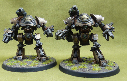 Castellax Battle-automata Maniple painted - Mechanicum - Warhammer Horus Heresy #EN