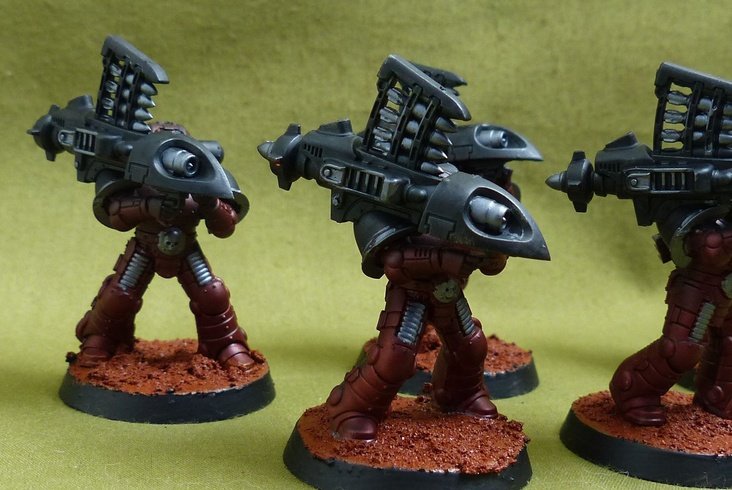 MKII Tactical Squad with upgrades set of 5 - Adepta Astartes - Warhammer HH #527