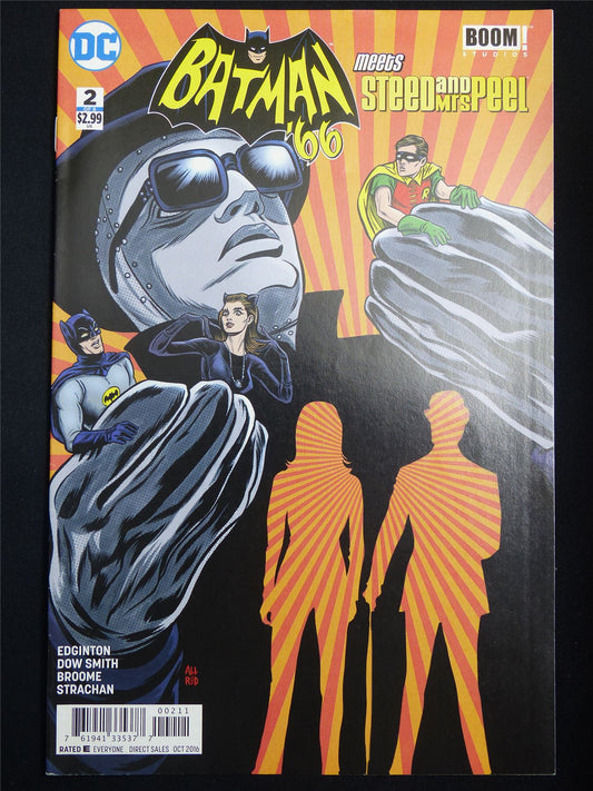 BATMAN '66 meets Steed and Mrs Peel #2 - B&B Boom! DC Comic #2HK
