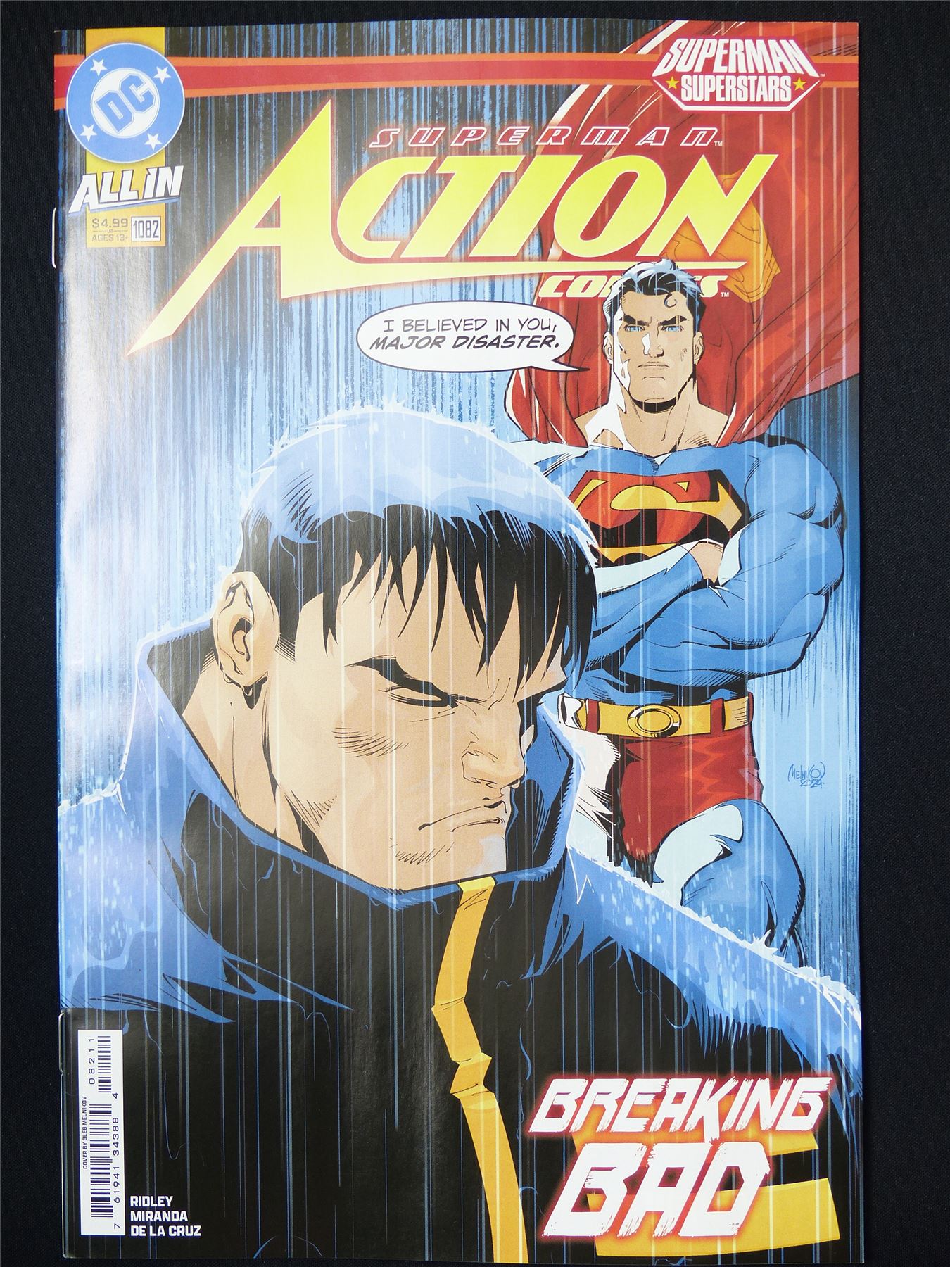 SUPERMAN: Action Comics #1082 All-In - B&B Mar 2025 DC Comic #71B