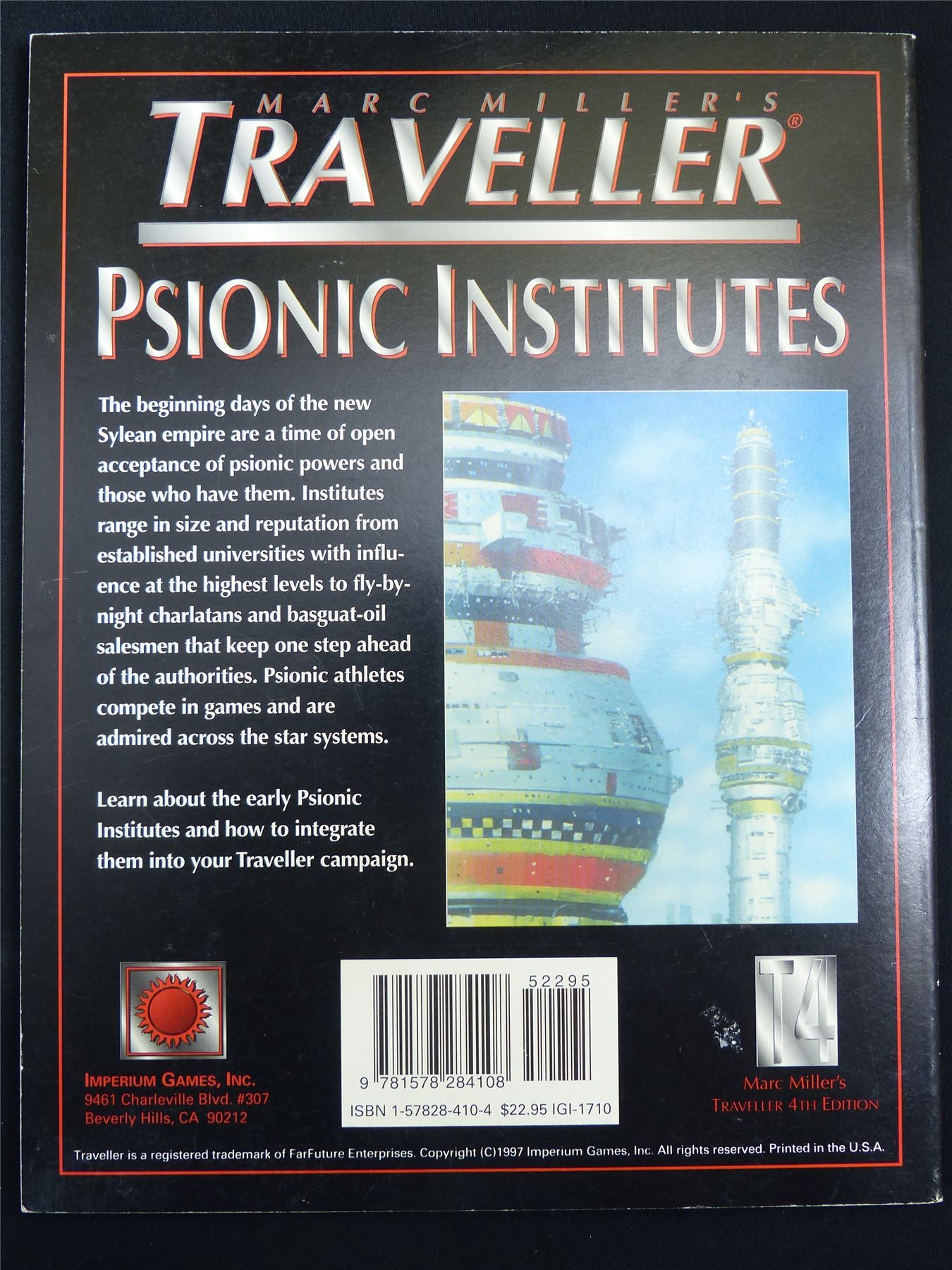 Traveller: Psionic Institutes - Roleplaying Softback #2RP