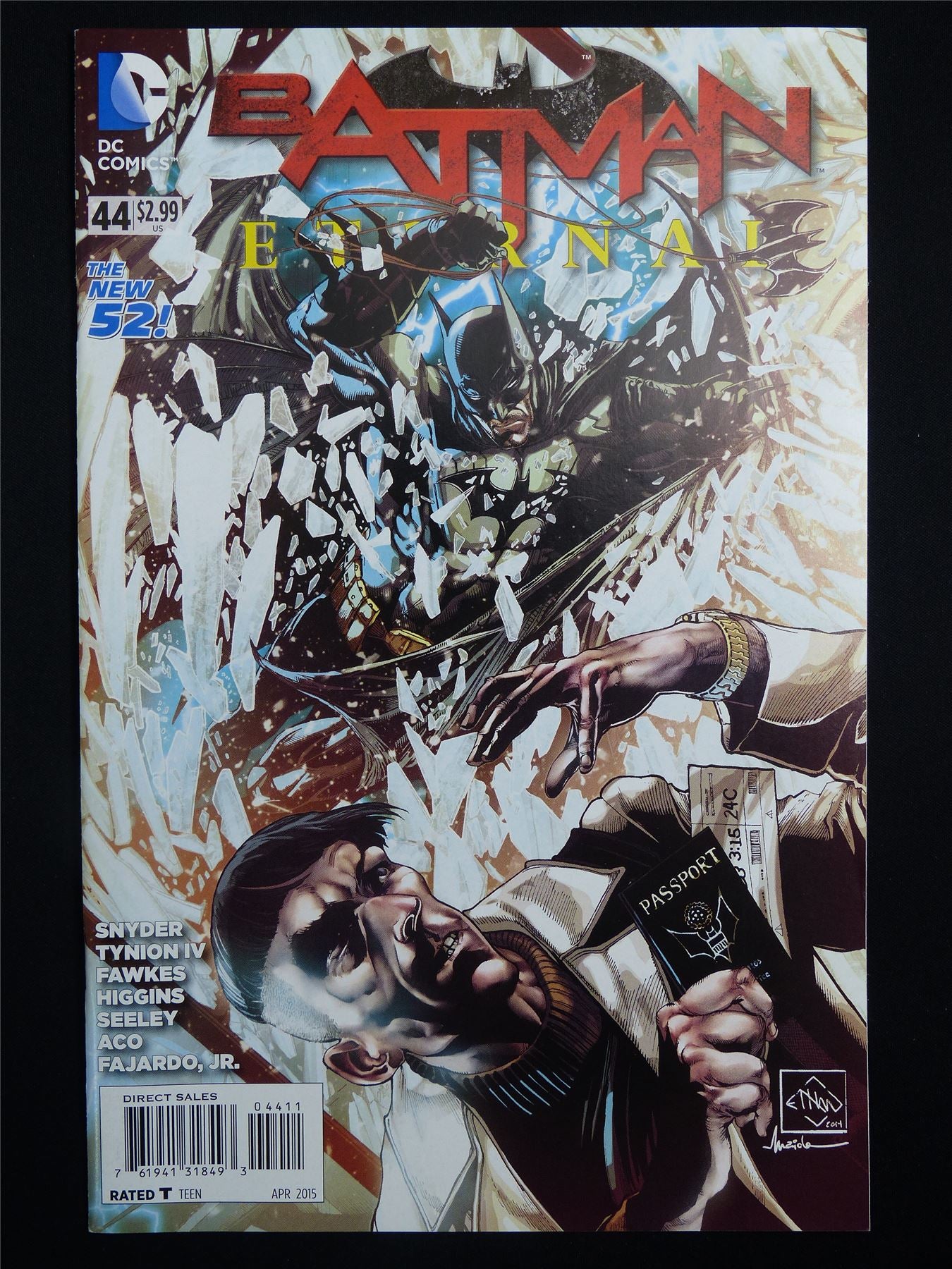 BATMAN Eternal #44 New 52! Cvr A - DC Comic #22J