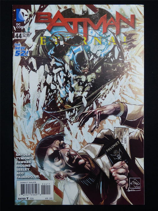 BATMAN Eternal #44 New 52! Cvr A - DC Comic #22J