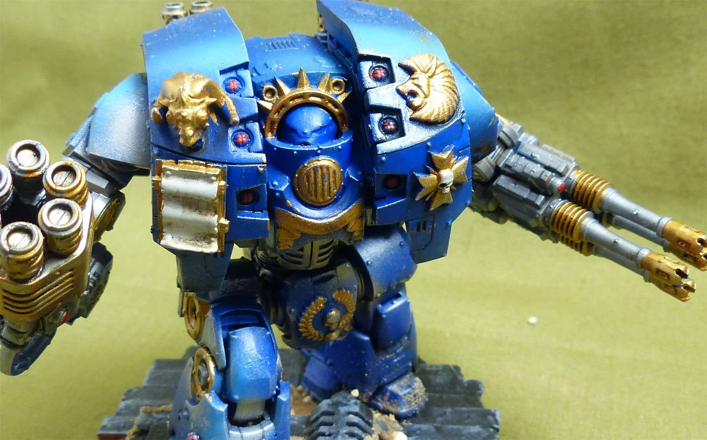 Leviathan Siege Dreadnought painted - Space Marines - Warhammer Horus Heresy #6TF