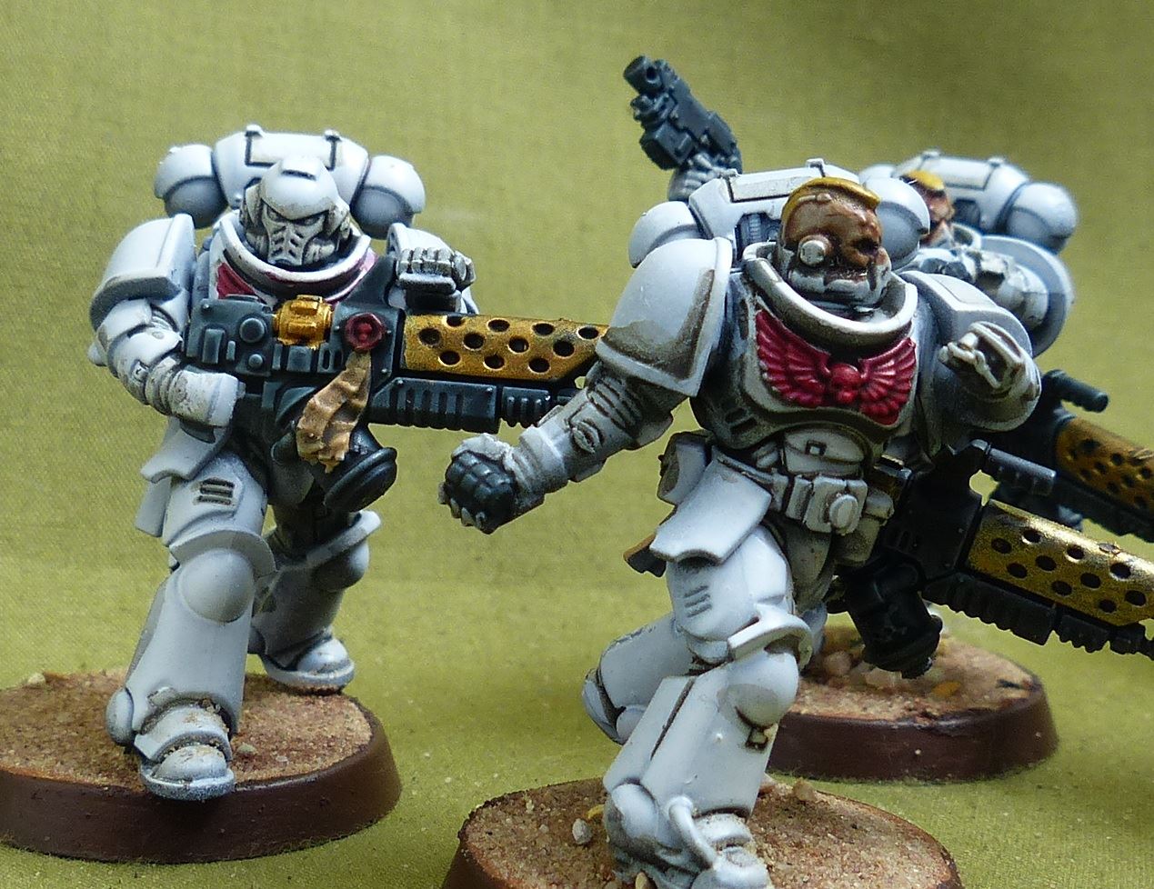Infernus Squad set of 5 painted - White Scars - Warhammer 40K #4PU