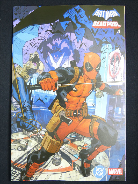 BATMAN Deadpool #1 Wraparound Variant - Jan 2026 DC Marvel Comic #6HV