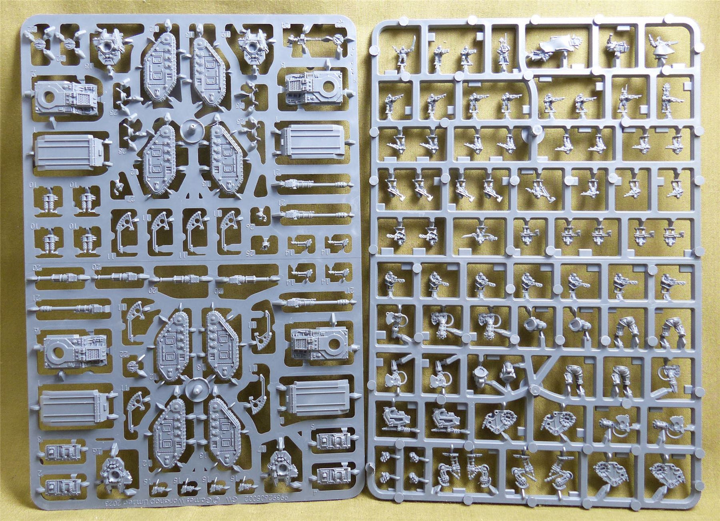 Solar Auxilia Combat Force part built - Warhammer Imperialis #17V