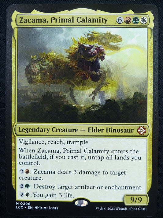 Zacama Primal Calamity - LCC - Mtg Card #2V4