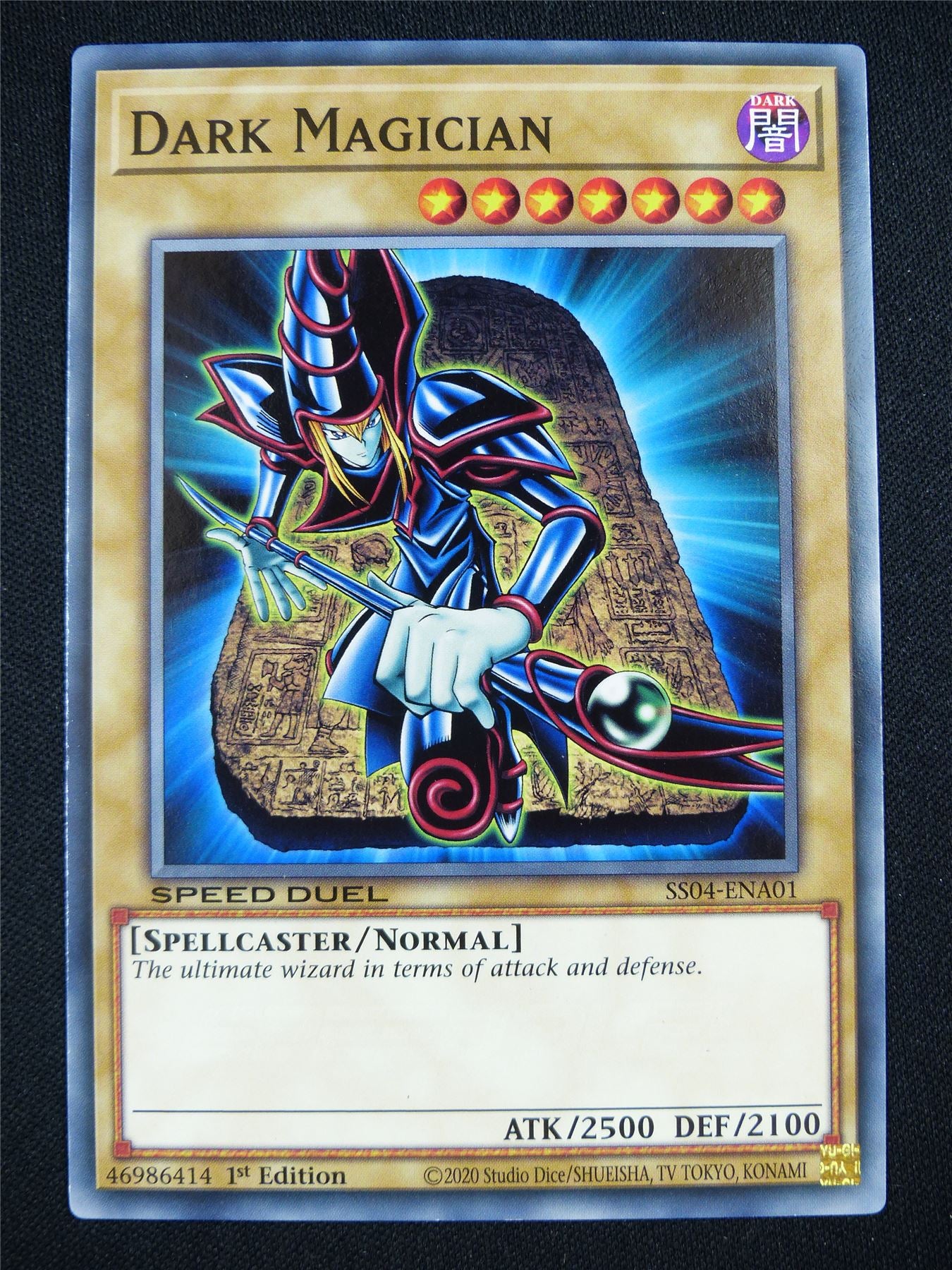 Dark Magician SS04 - 1st ed Yugioh Card #2BZ