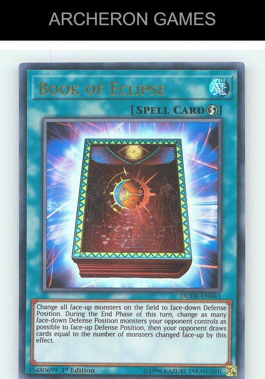 Book of Eclipse Ultra Rare YUGIOH Card 1st Edition