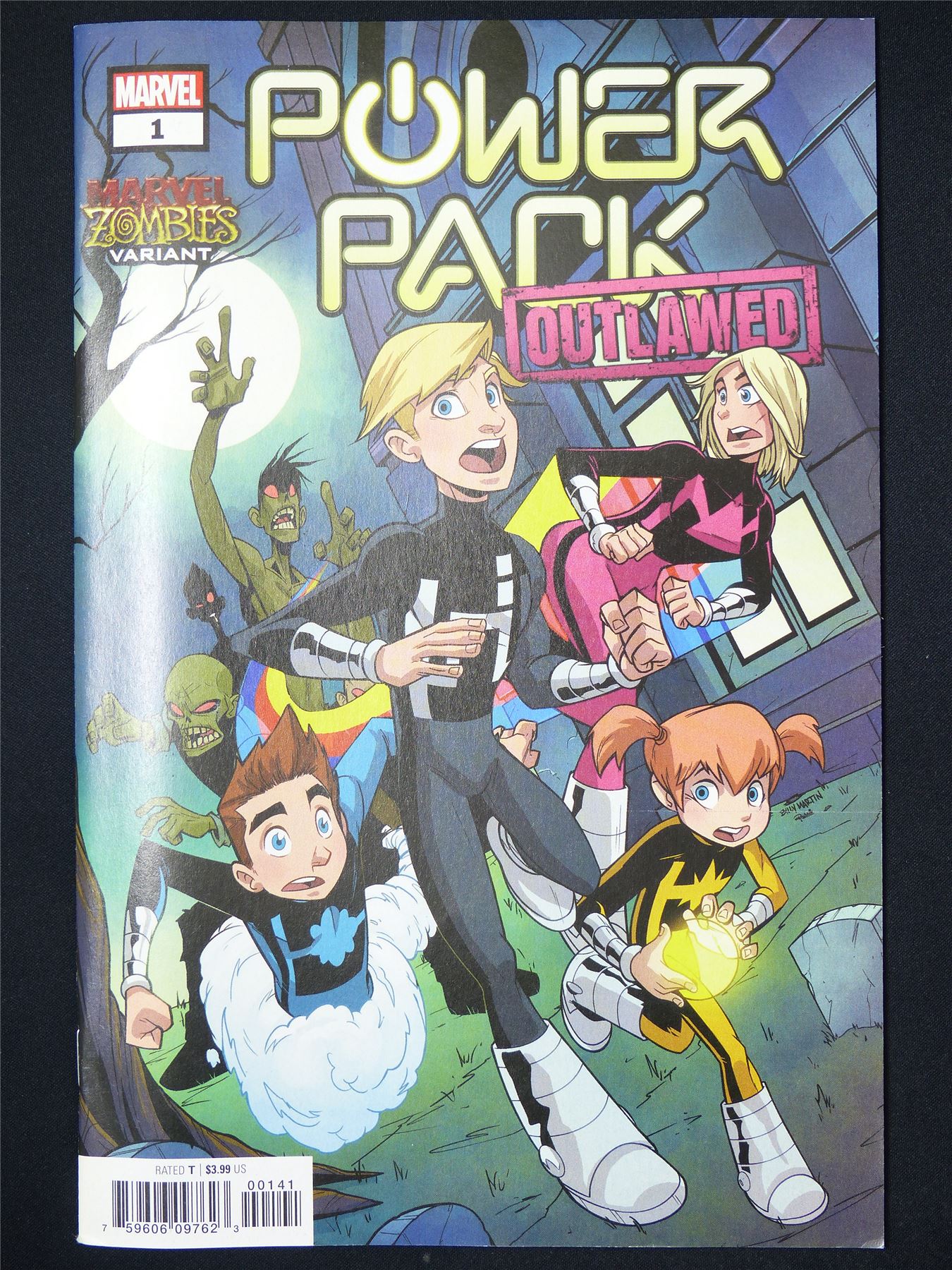 POWER Pack #1 Marvel Zombies Variant - B&B Marvel Comic #8H7