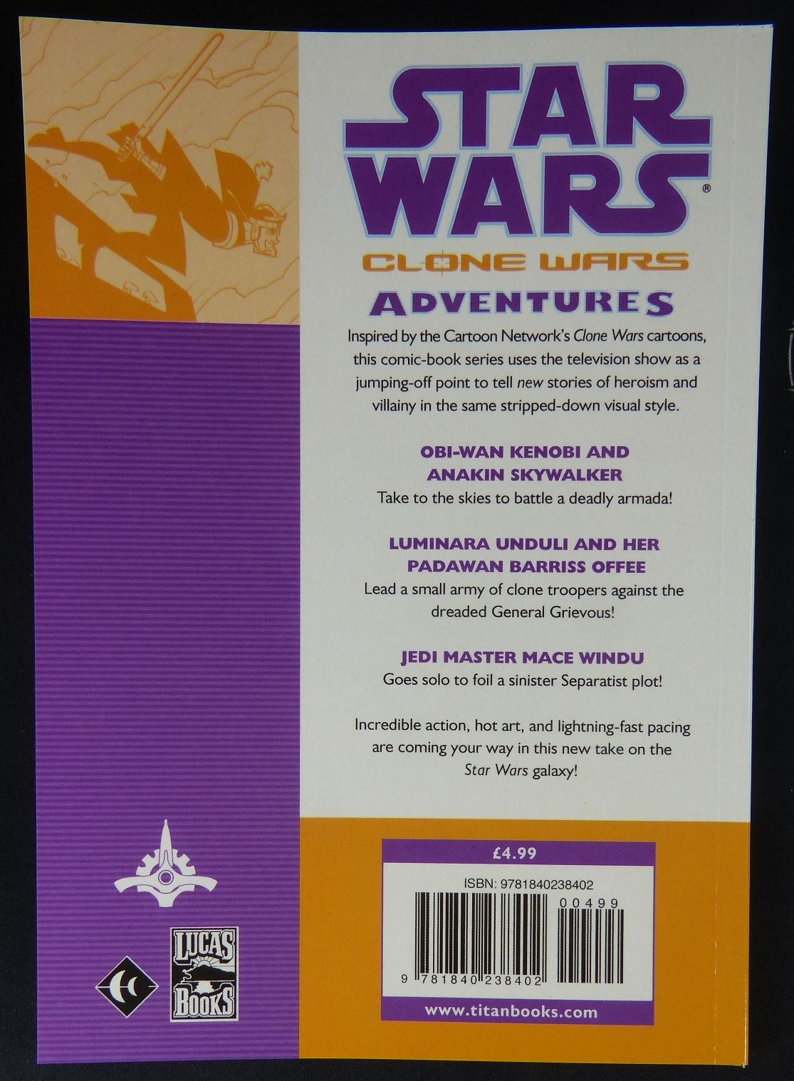 Star Wars Clone Wars Adventures: Three Tales of Hyperkinetic Jedi Action #9 - Graphic Novel #28Q