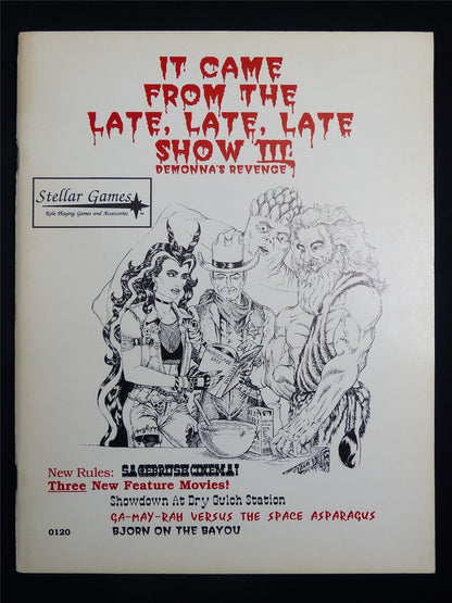It Came From the Late Late late Show III - Stellar Games Roleplay Softback #2VM