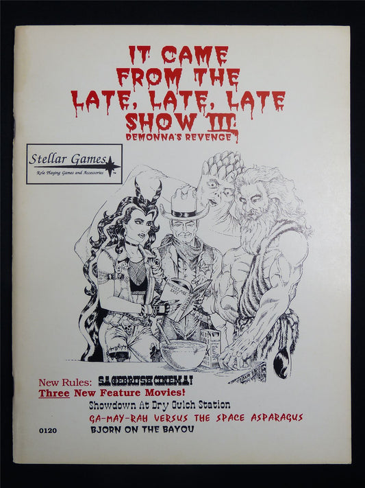 It Came From the Late Late late Show III - Stellar Games Roleplay Softback #2VM