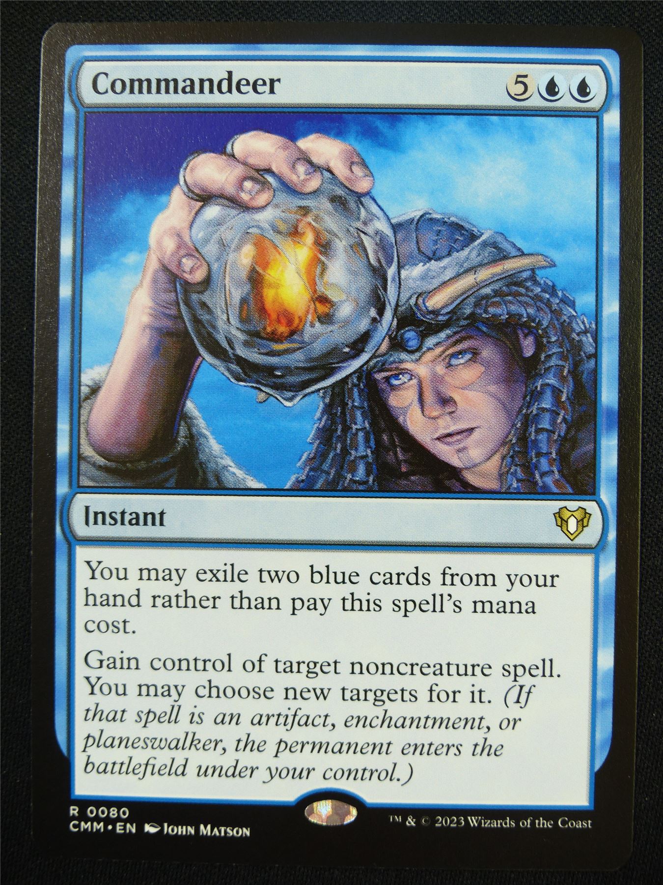 Commandeer - CMM - Mtg Card #2ND