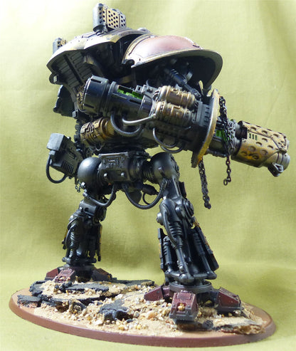 Knight Errant painted - Chaos Knights - Warhammer 40K #7UU